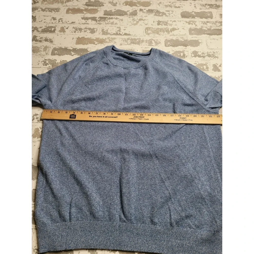 Banana Republic Blue Sweater Men's XL 100%‎ Cotton Crew Neck
